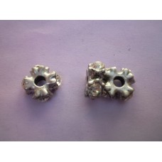 Nickel Antiqued 6mm x 13mm